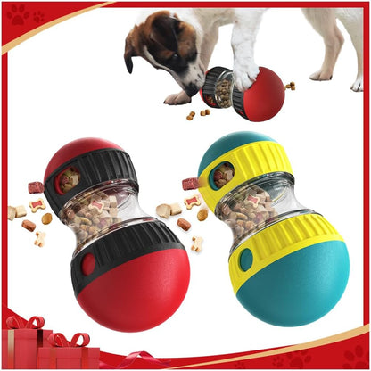 Dog Puzzle Toys, Rolling Treat Dispensing Ball, Brain Stimulation & Slow Feeder, Dog Enrichment