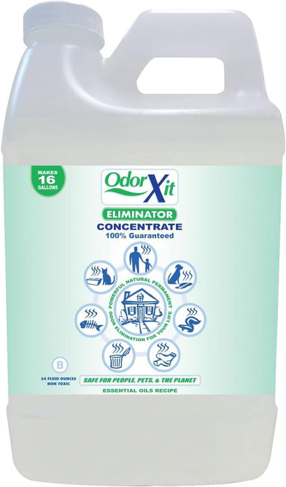 Concentrated Pet Urine Odor Eliminator, Ideal for Cat, Dog Poo and Urine Smell, Versatile & Natural