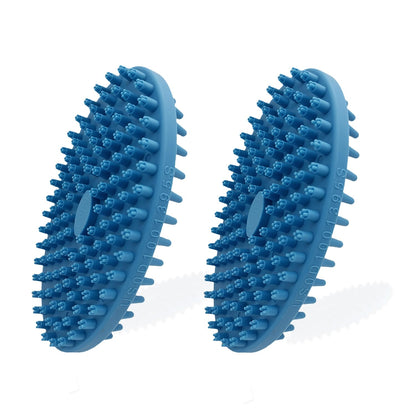 Dog Grooming Brush, Lilpep Pet Shampoo Bath Brush Soothing Massage Rubber Comb with Adjustable Ring