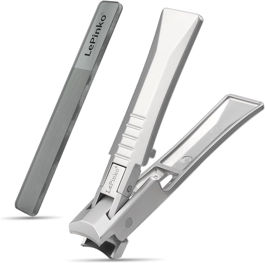 Nail Clipper for Thick Toenails and Fingernails, Portable Toenails Clippers for Seniors, Nail