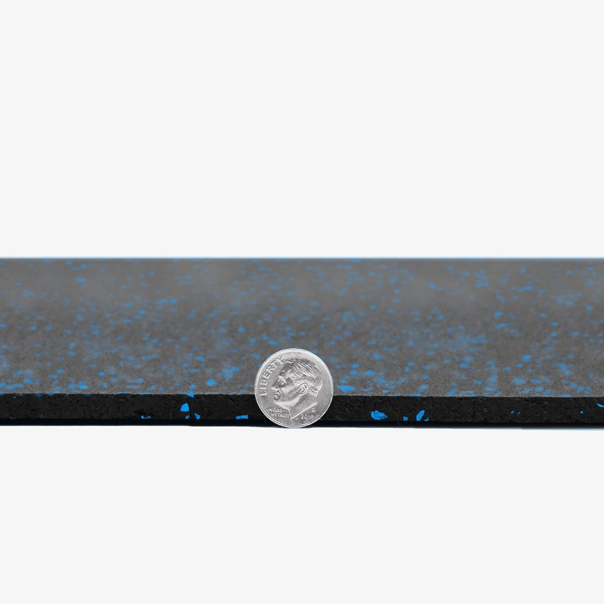 Flooring Inc's 1/4" Thick Tough Rubber Flooring Roll | Flexible Recycled Rubber Floor Mats for Home
