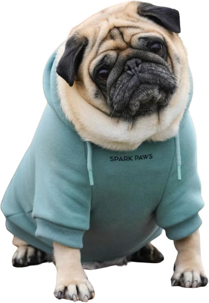 Spark Paws Dog Hoodie – Premium Dog Sweater for Small, Medium, and Large Dogs | Warm Outfits for