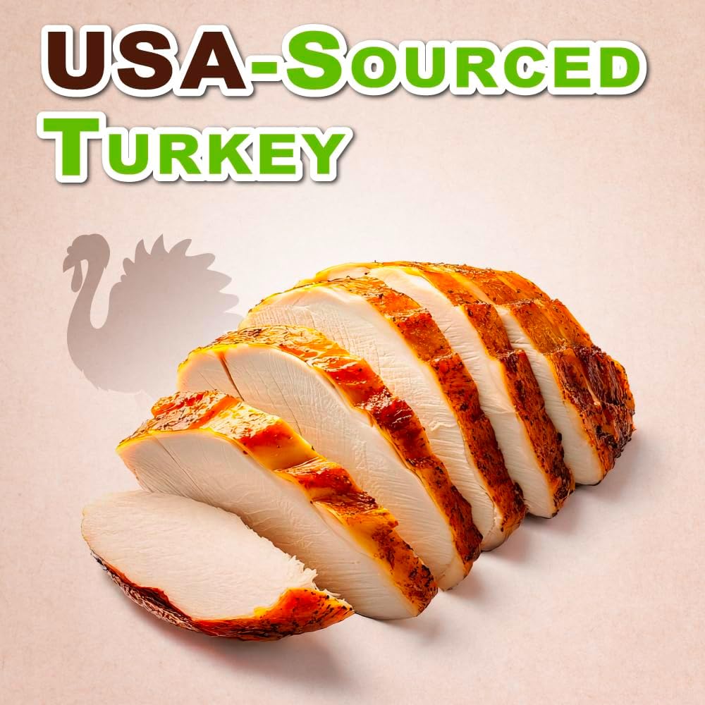 AFreschi Turkey β-Carotene Stick Dog Treats – 6 oz, USA-Sourced Trukey, All-Natural