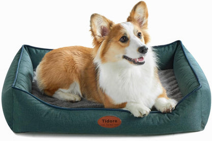 Orthopedic Dog Beds for Medium Dogs, Durable Egg Crate Foam Sofa Dog Bed wit Washable Removable