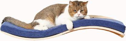 Cat Wall Shelves for Large Cats - Wall Mounted Furniture with Comfortable Cushion, Perfect Perch