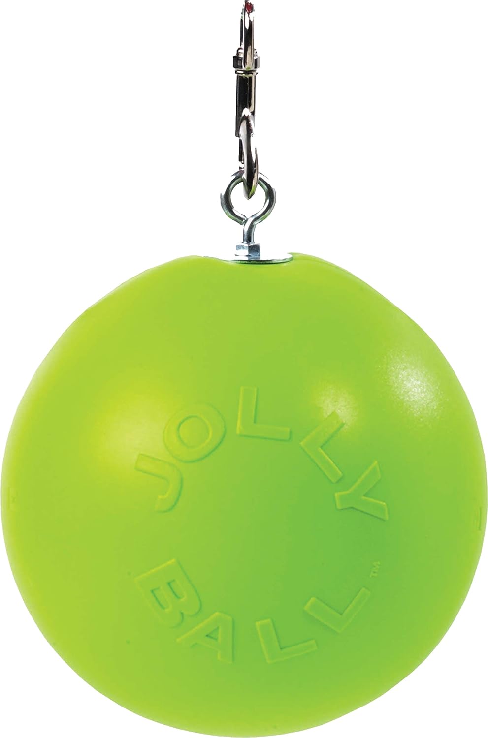 Horsemen's Pride Combo Horse Stall Toy: Apple Scented Jolly Ball and Apple Flavored Snack Holder