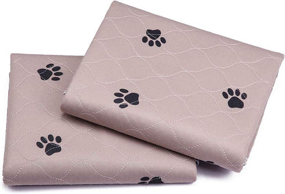 SincoPet Washable Dog Pee Pads with Puppy Grooming Gloves,Puppy Pads,Reusable Pet Training