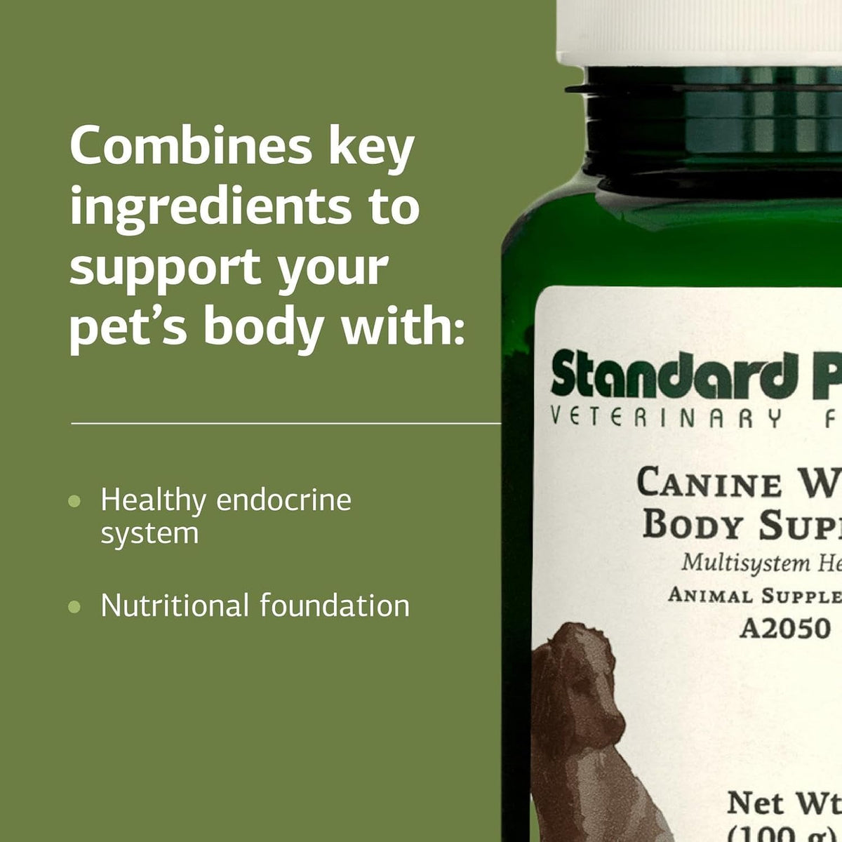 Standard Process Inc. Canine Whole Body Support - Multisystem Support Supplement for Canines