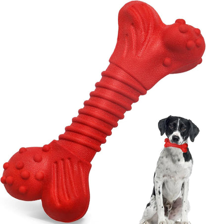 Dog Toys for Aggressive Chewers, Dog Toys for Medium Large Dogs, Natural Rubber Dog Chew Toys with