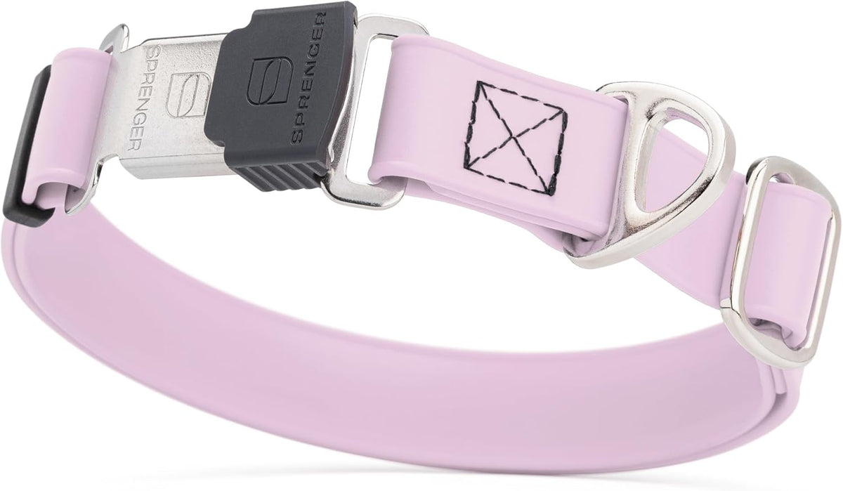Dogline Biothane Waterproof Dog Collar with Herm Sprenger Stainless Steel Quick Release Buckle