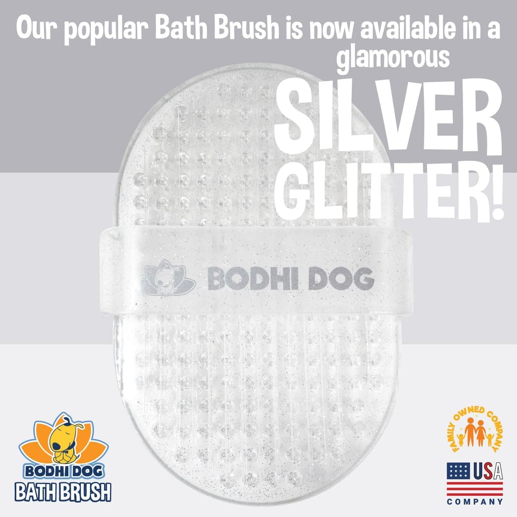 Bodhi Dog Shampoo Brush - Pet Grooming & Bath Supplies for Dogs and Cats - Bath Brush for Long &