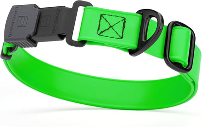 Dogline Biothane Waterproof Dog Collar with Herm Sprenger Stainless Steel Quick Release Buckle