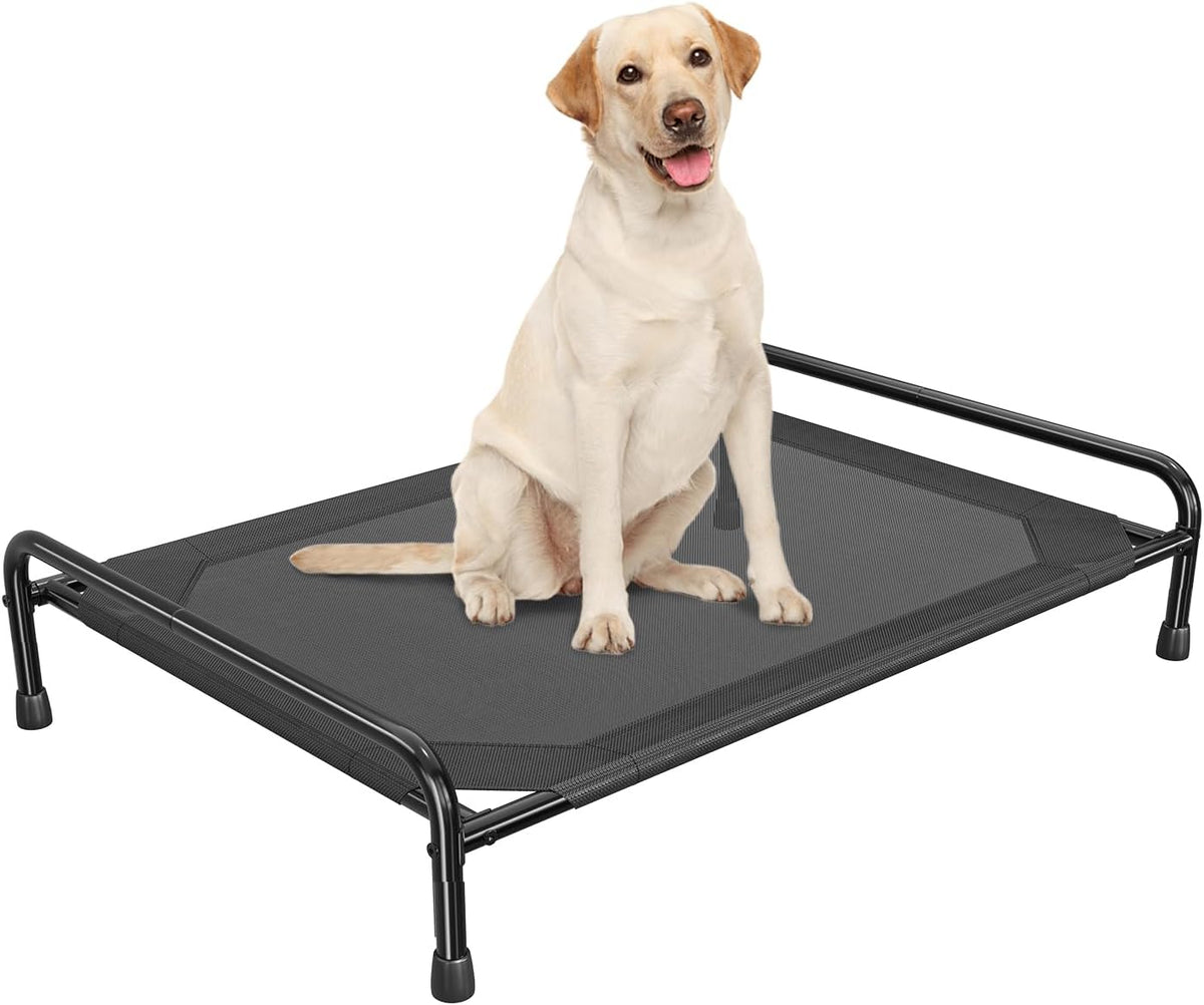 Raised Dog Bed, Outdoor Dog Bed for Dogs, Cooling Elevated Pet Cot, Durable and Sturdy Pet Bed