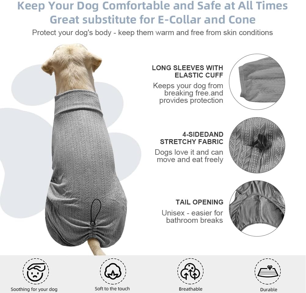 Dog Pyjamas PJS Sweater Clothing and Loungewear Suitable for Large to Giant Breeds of Dogs