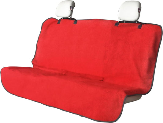 Back Seat Cover for Car Trucks Van SUV,Waterproof Rear Bench Towel Seat Covers for Dogs and