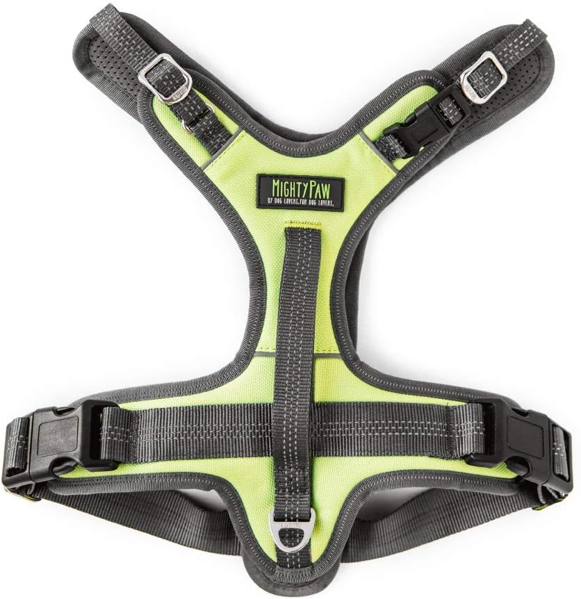 Mighty Paw Sport Harness 2.0 - Padded Canine Accessory - Adjustable Neck and Chest Straps