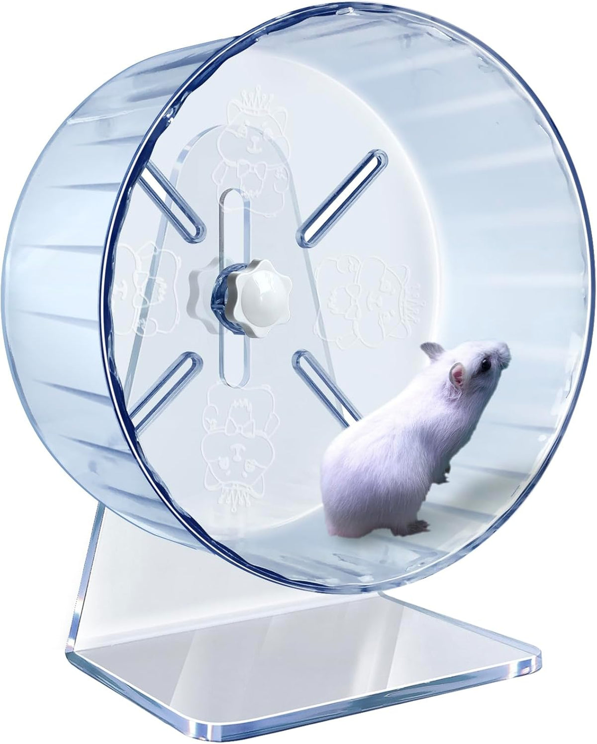 Silent Hamster Wheel, Super-Silent Hamster Exercise Wheels Accessories, Quiet Running Wheels