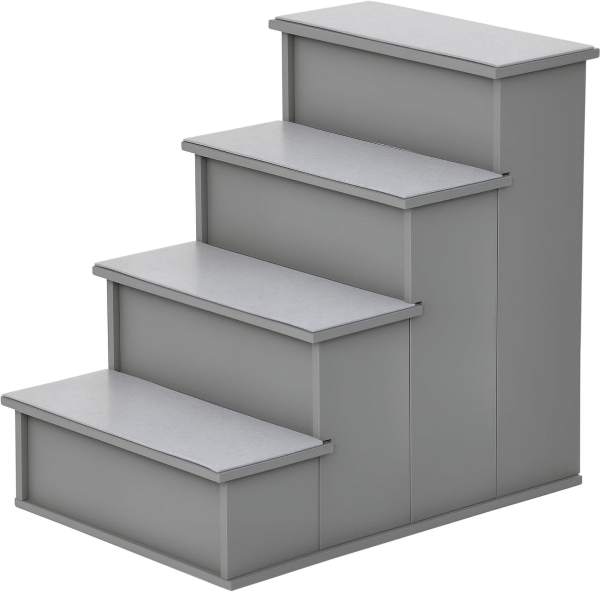PawHut Pet Stairs, Small Pet Steps with Cushioned Removable Covering for Dogs and Cats Up to 22