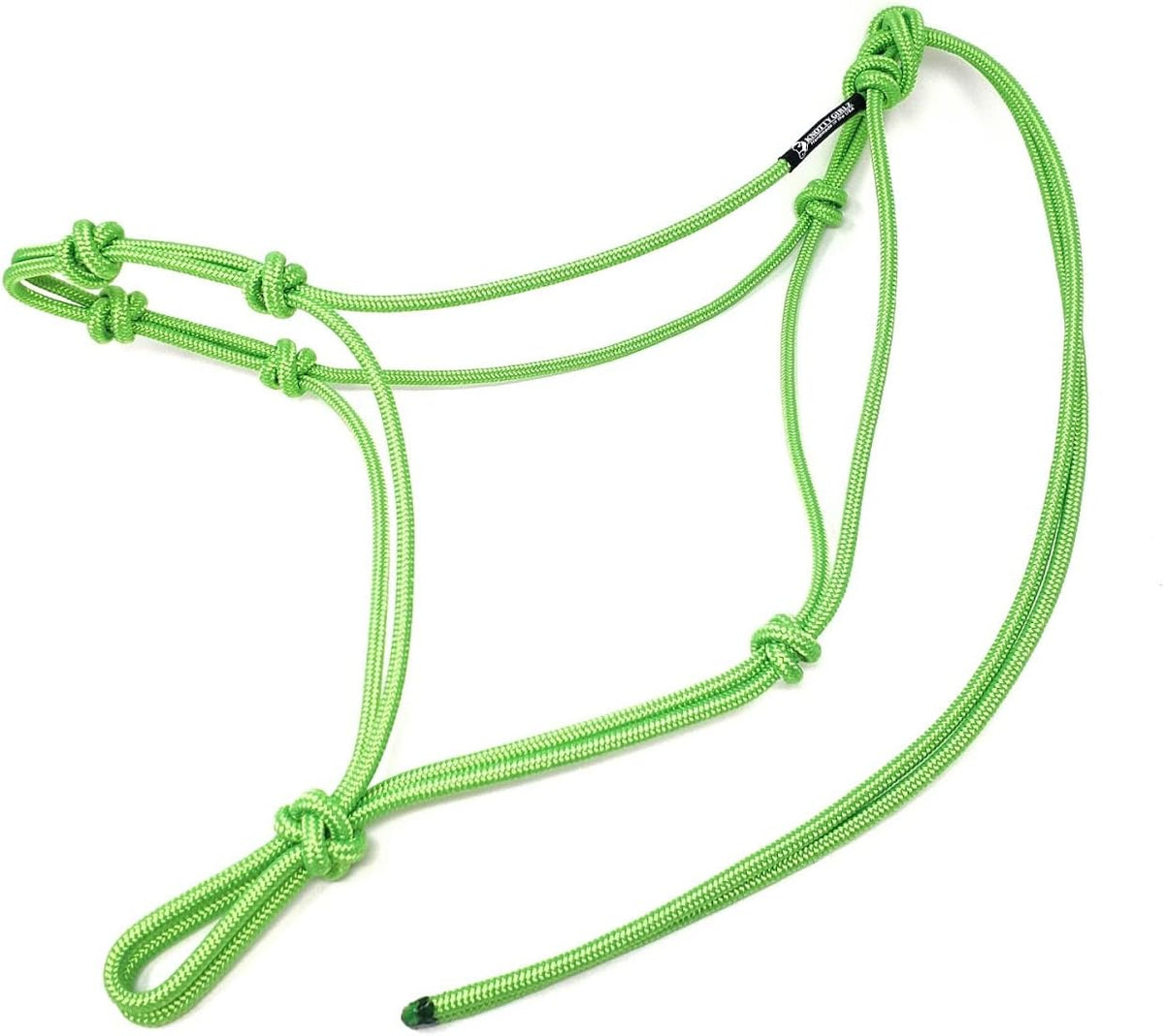 Horse Rope Training Halter - 4 Knot 1/4" Stiff Halter Cord - Used by Famous Trainers Multiple Sizes