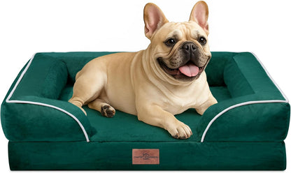 Comfort Expression Small Dog Beds Waterproof Orthopedic Foam Dog Sofa Beds for Medium Dogs Comfy