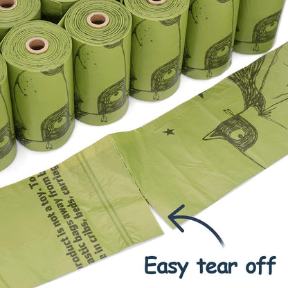 Ley's Dog Poop Bags 360 Count, Biodegradable Poop bags Extra Thick Strong, Eco-Friendly Dog Waste