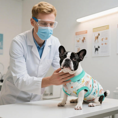 Kuoser Recovery Suit for Dogs Cats After Surgery, Professional Pet Recovery Shirt Dog Abdominal