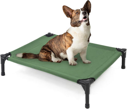 Elevated Dog Bed for Medium Dogs, Raised Cot Fits Up to 150 LBs, Heavy Duty With Durable Supportive