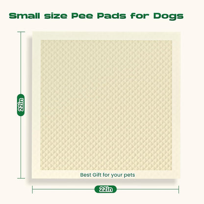 Puppy Pads 7 Count Small 22x22in Bamboo Training Pads Deodorizing Leakproof Quick Drying Dog Pee