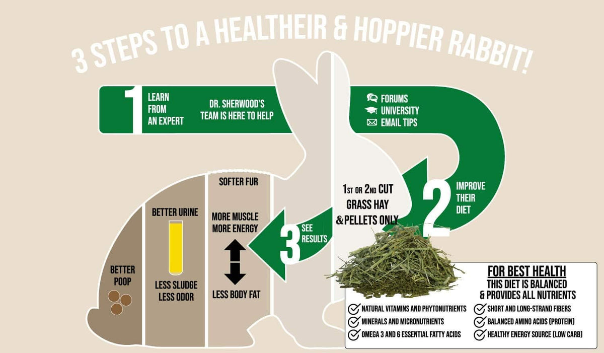 Sherwood Pet Health Adult Rabbit Food Professional (Alfalfa) 4.5 lbs, Grain and Soy-Free for Better