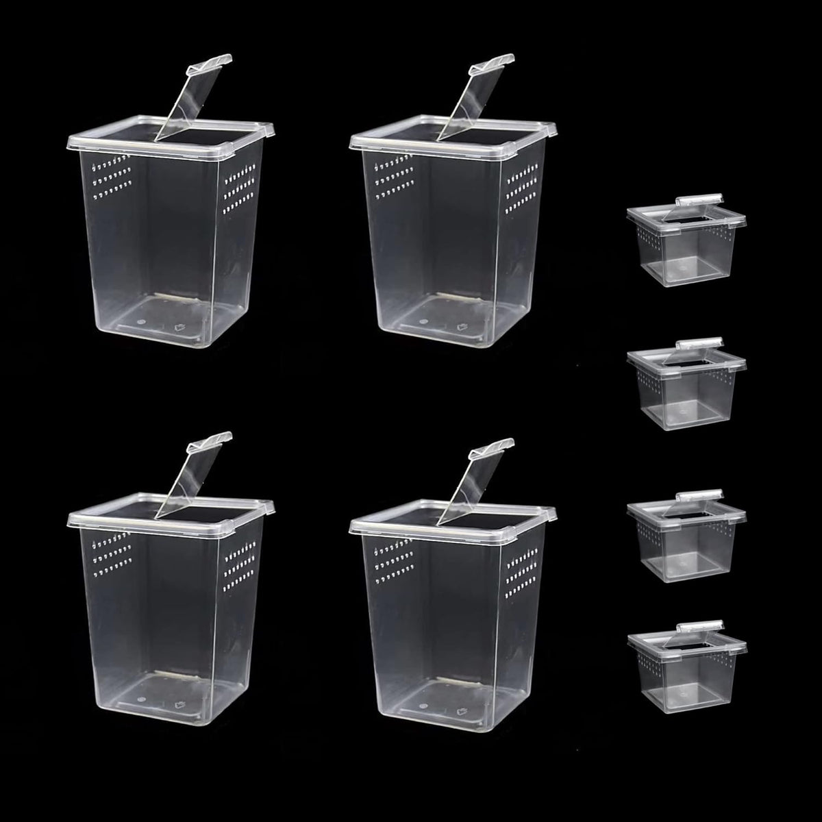 Small Reptile breeding Box Spider Terrarium freeding Box for arboreal Tarantula Scorpion Sling