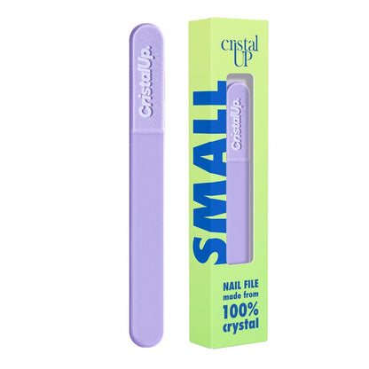 Crystal Nail File 3 in, Glass File Ideal for Purse, Durable, Safe and Gentle on Nails, Perfect for