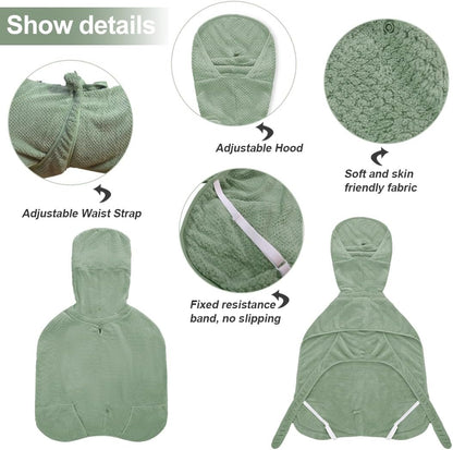 Medium to Large Size Dog Bathrobe, Quick Drying Super Absorbent Used for After Bathing, Warm Dog