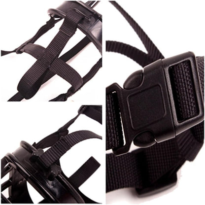 Basket Dog Muzzles-Soft Adjustable Breathable Mask Anti Biting Chewing Barking Training Dog Muzzle