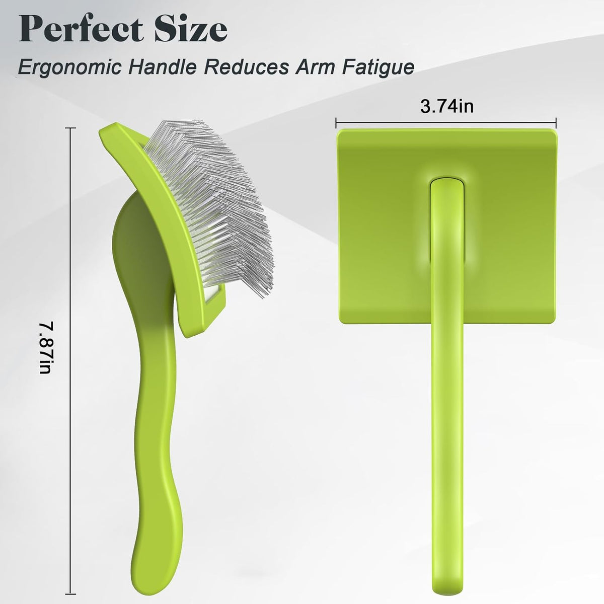 2PCS Slicker Brush for Dogs & Pet Comb,Professional Dog Grooming Brush