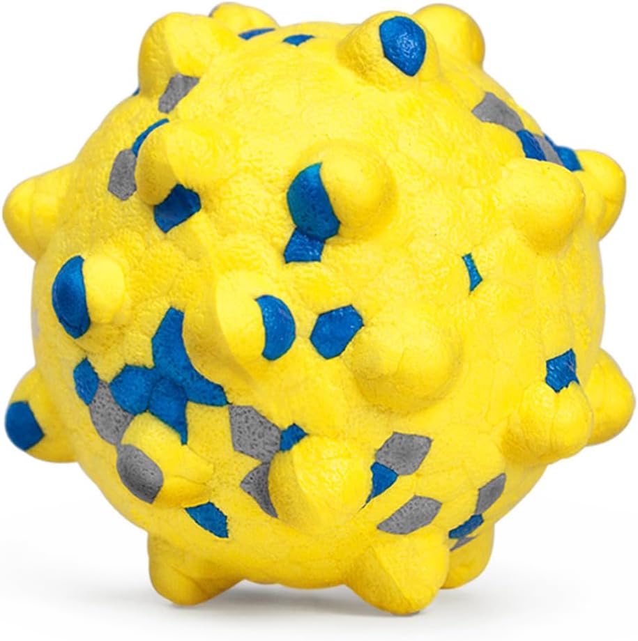 1.96'' Dog Balls for Dogs Aggressive Chewers Indestructible Tennis Durable Bouncy Interactive Dog