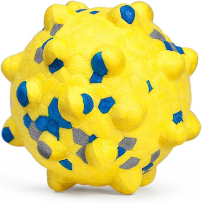 1.96'' Dog Balls for Dogs Aggressive Chewers Indestructible Tennis Durable Bouncy Interactive Dog