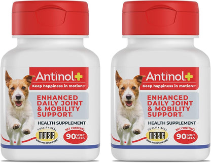 Plus, Mobility, Hip, and Joint Supplement for Dogs, Green-Lipped Mussels and Krill Oil - Dog Joint
