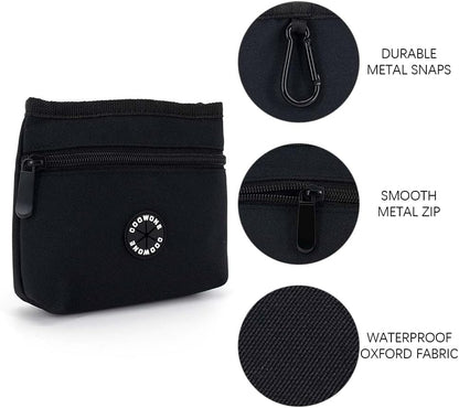 COOWONE Dog Treat Pouch with Pet Training Clicker, Detachable Dog Puppy Training Treat Bag, 900D