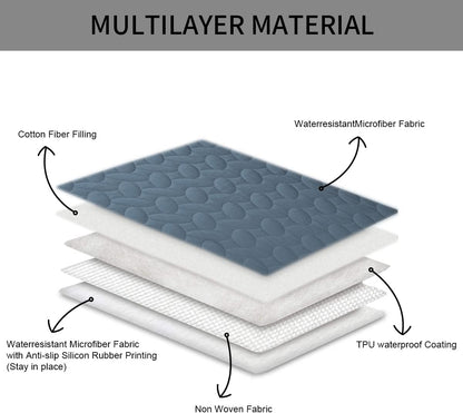 Ameritex Pet Bed Cover Dog Bed Blanket for Sofa and Furniture Waterproof New Pattern Design