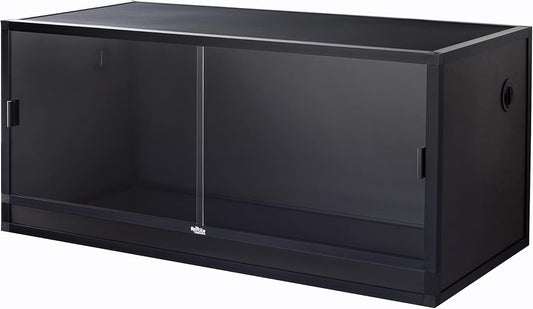 4x2x2 (120 Gallon) Bearded Dragon Enclosure V2 PVC Panels, Glass Doors, Lightweight, Easy to