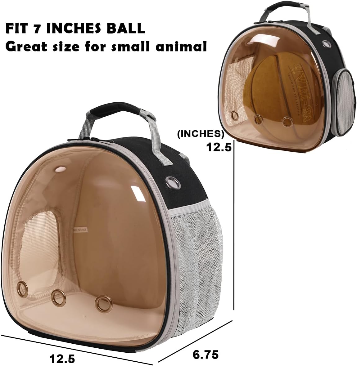 Bearded Dragon Travel Backpack with Harness and Leash Set,Lizard Backpack Travel Carrier,Space