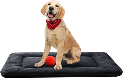 Dog Beds Crate Pad for Dogs Ultra Soft Dog Crate Bed Washable & Anti-Slip Kennel Pad for Dogs Cozy