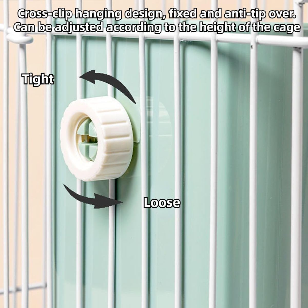 2 in 1 Food Hay Feeder for Guinea Pig, Rabbit Feeder, Indoor Hay Feeder for Guinea Pig, Rabbit