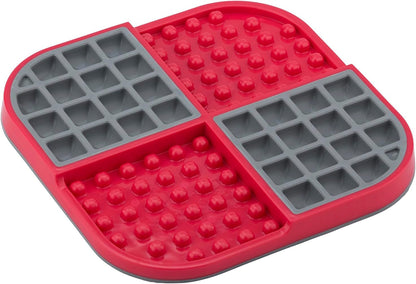 LickiMat Slomo, Cat Slow Feeder Lick Mat, Boredom Anxiety Reducer; Perfect for Food, Treats