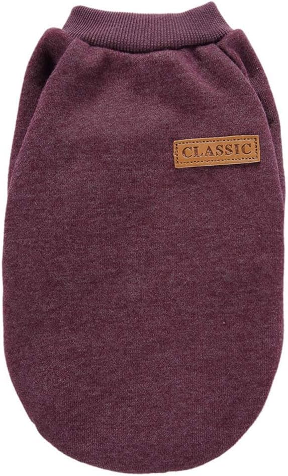 Jecikelon Dog Clothes Dogs Sweater Soft Puppies Clothing Winter Puppy Sweaters Warm Outfit for Dogs