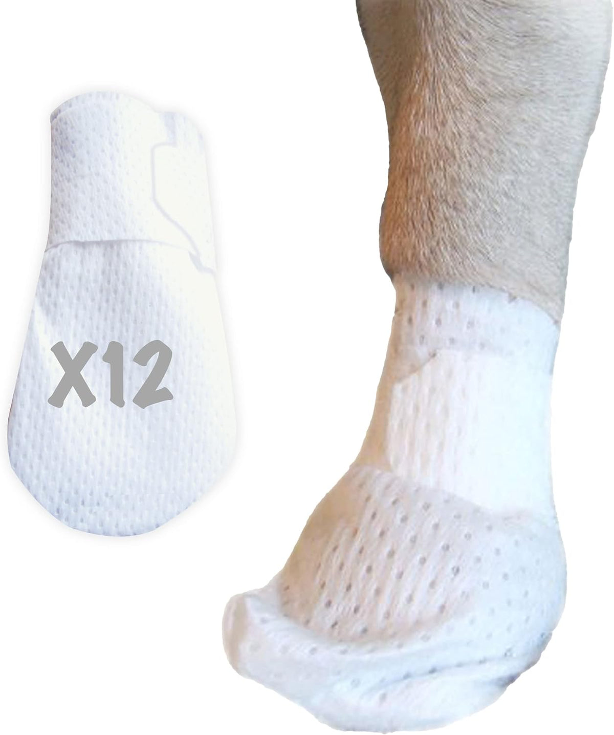 Medimitt Paw Bandages for Dogs, Cats and Pets – Stretchy Medical Booties, First Aid for Paws – Non
