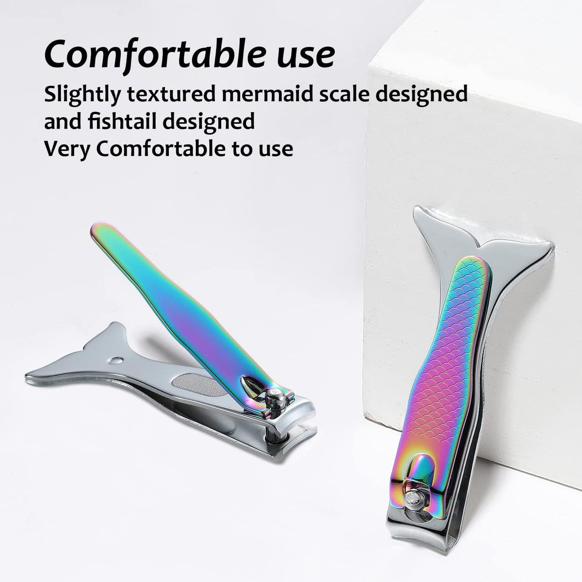 Mermaid Nail Clipper Set, Gifts for Girls and Women, Unique Gifts for Christmas, Stocking Stuffers
