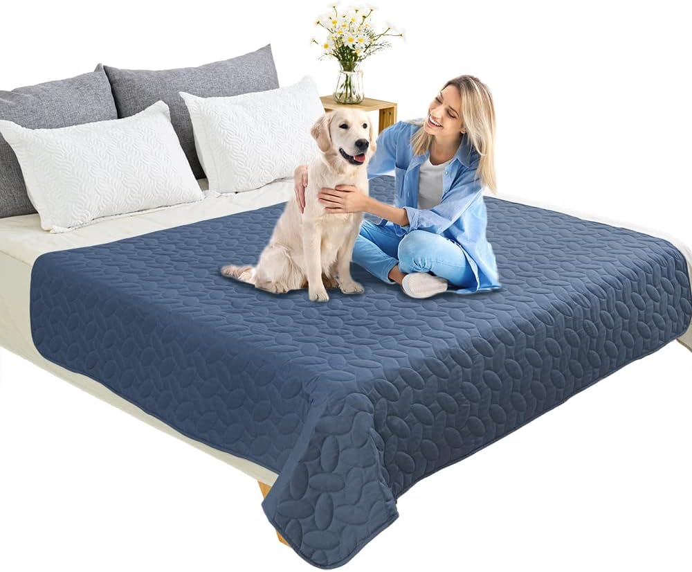Ameritex Pet Bed Cover Dog Bed Blanket for Sofa and Furniture Waterproof New Pattern Design (52x82