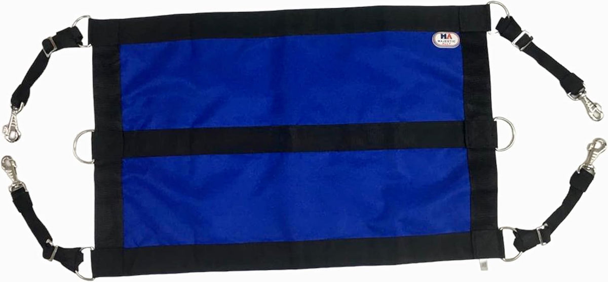 Majestic Ally 1200D 29"x19" Horse Stall Guard with Replaceable and Adjustable Length Straps and
