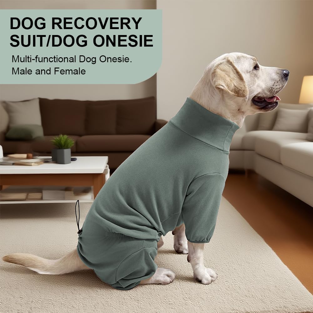 Dog Pyjamas PJS Sweater Clothes and Home Clothing Suitable for Medium to Large Breeds of Dogs, Dog